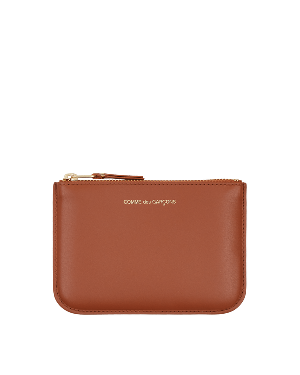 Comme Des Garçons Wallet Ruby Eye Zip Pouch Brown