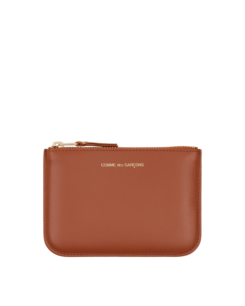 Comme Des Garçons Wallet Ruby Eye Zip Pouch Brown