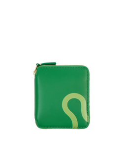 Comme Des Garçons Wallet Ruby Eye Zip-Around Wallet Green