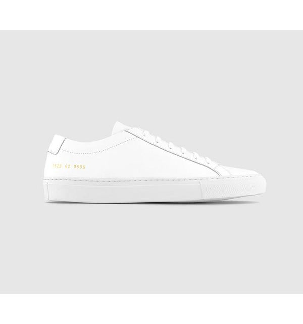 Common Projects Mens Achilles Low White