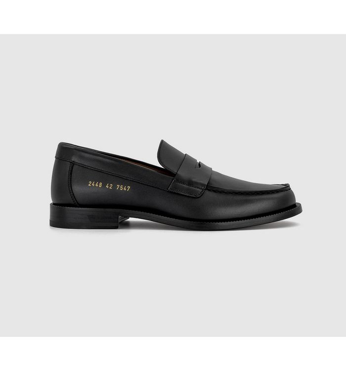 Common Projects Mens City Loafers Black