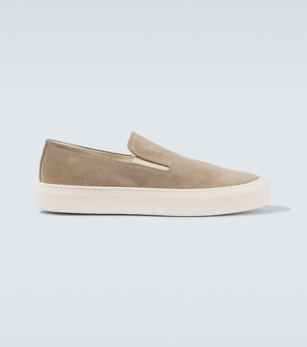 Common Projects Suede slip-on sneakers