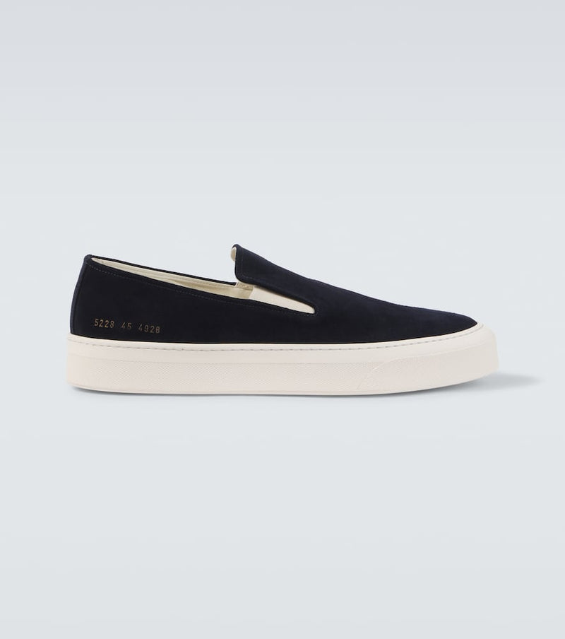 Common Projects Suede slip-on sneakers