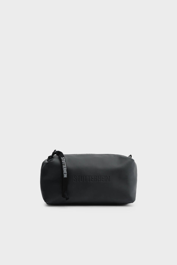 Stutterheim Container Small Wash Bag Black