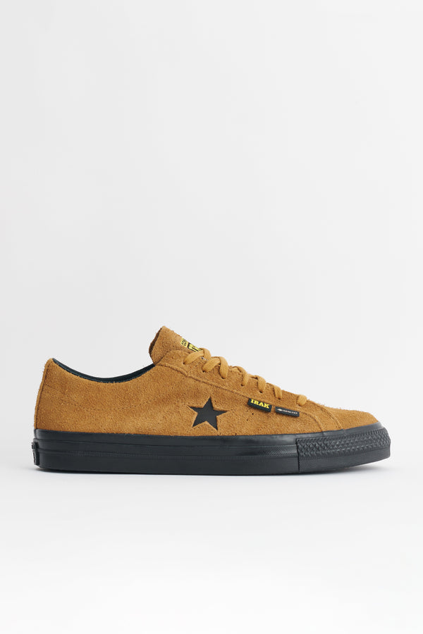 Converse x IRAK One Star Pro GTX Amber Brown / Black Sneakers