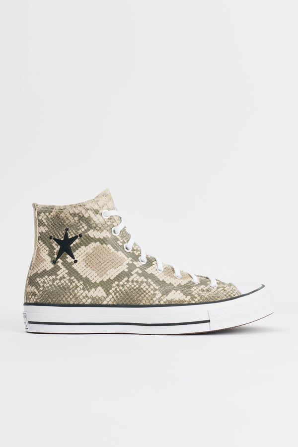 Converse x Stussy Chuck 70 Hi Snake Sneakers