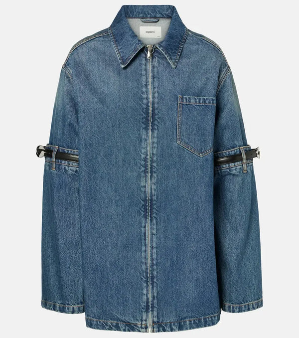 Coperni Oversized denim shirt jacket