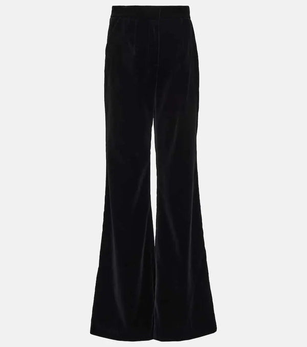 Costarellos Barine cotton velvet straight pants