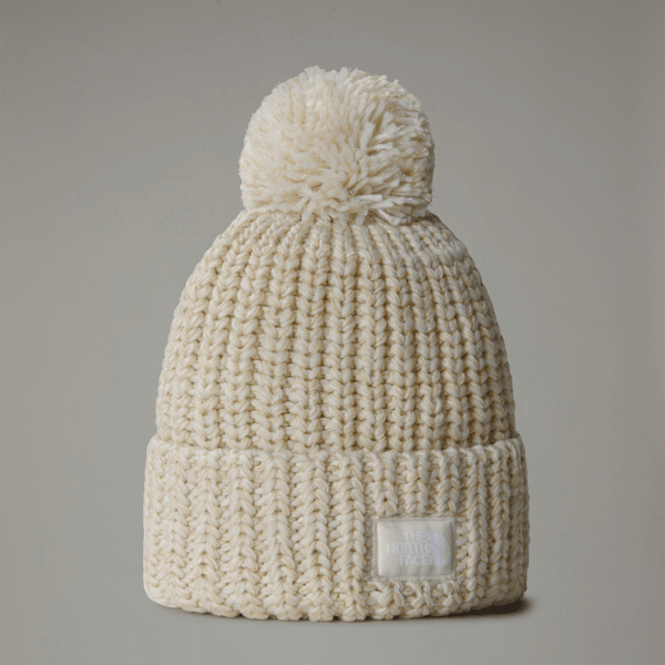 The North Face Cosy Chunky Cabin Beanie Gardenia White-gravel-khaki Stone-gardenia White One