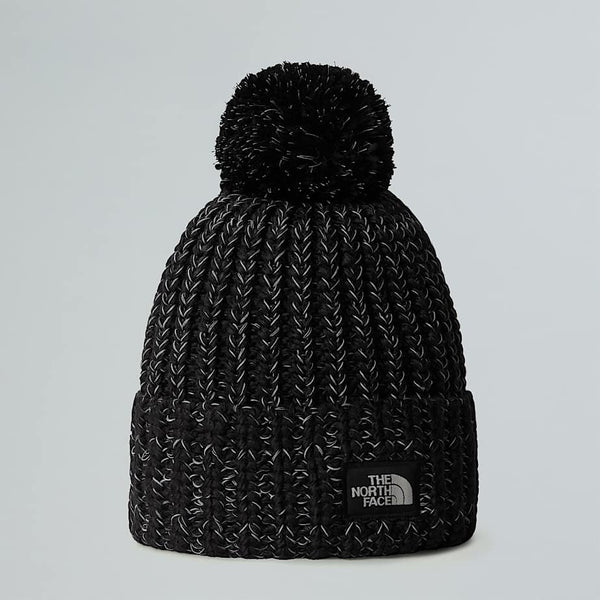 The North Face Cosy Chunky Cabin Beanie Tnf Black-tnf White Dune male