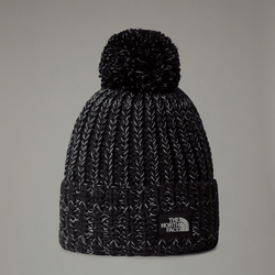 The North Face Cosy Chunky Cabin Beanie Tnf Black-tnf White Dune One Size male | LYBSTORE