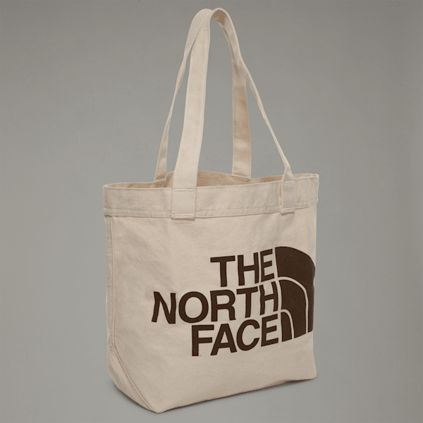 The North Face Cotton Tote Bag Weimaraner Brown  Logo Print