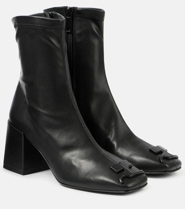 Courrèges Reedition AC faux leather ankle boots