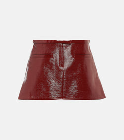 Courrèges Vinyl miniskirt