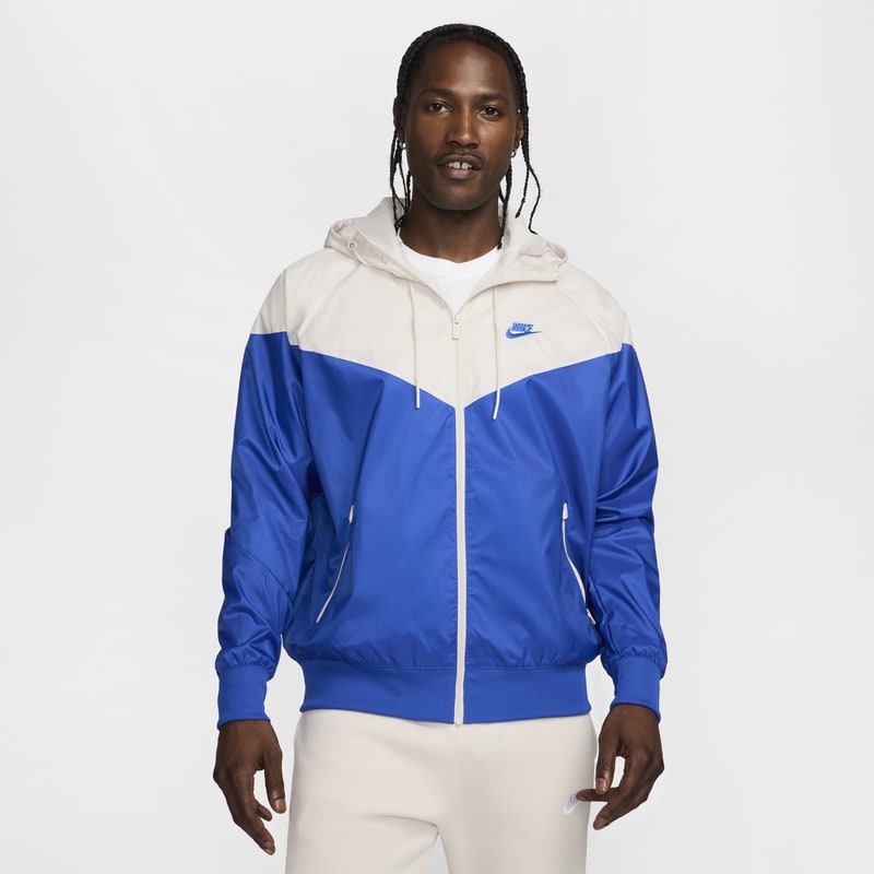 Chamarra con gorro para hombre Nike Sportswear Windrunner - Azul