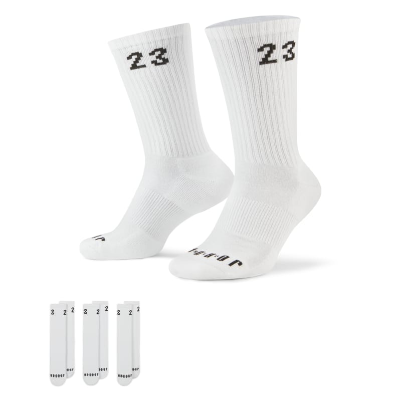 Calcetas (3 pares) Jordan Essentials - Blanco