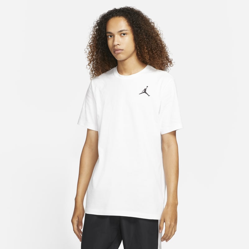 Playera de manga corta para hombre Jordan Jumpman - Blanco