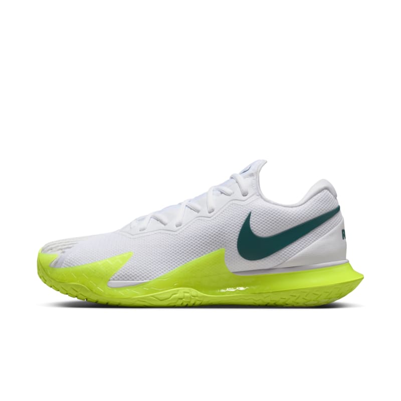 Tenis de tenis de cancha dura para hombre NikeCourt Zoom Vapor Cage 4 Rafa - Blanco