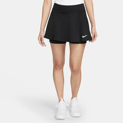 Falda Flouncy para mujer NikeCourt Dri-FIT Victory - Negro