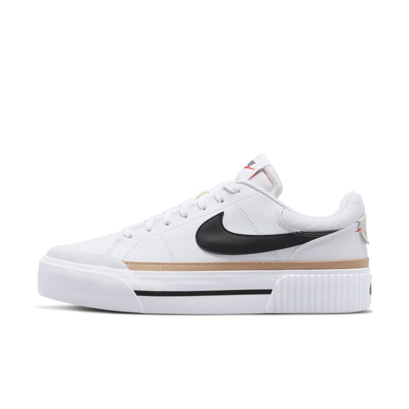 Calzado para mujer Nike Court Legacy Lift - Blanco