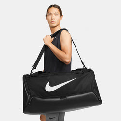 Maleta de entrenamiento Nike Brasilia 9.5 (grande, 95L) - Negro