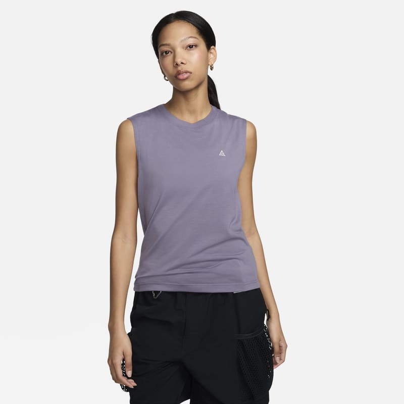 Camiseta de tirantes para mujer Nike ACG Dri-FIT ADV "Goat Rocks" - Morado