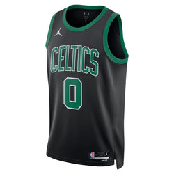 Jersey Jordan Dri-FIT de la NBA Swingman para hombre Boston Celtics Statement Edition - Negro