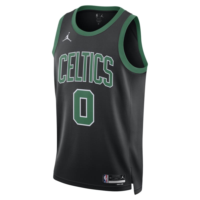 Jersey Jordan Dri-FIT de la NBA Swingman para hombre Boston Celtics Statement Edition - Negro