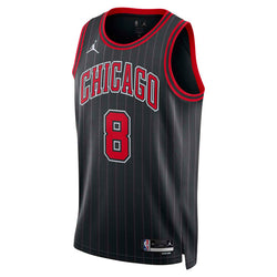 Jersey Jordan Dri-FIT de la NBA Swingman para hombre Chicago Bulls Statement Edition - Negro