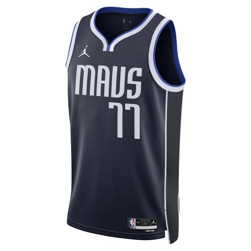 Jersey Jordan Dri-FIT de la NBA Swingman para hombre Dallas Mavericks Statement Edition - Azul