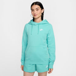 Sudadera con gorro sin cierre para mujer Nike Sportswear Club Fleece - Verde