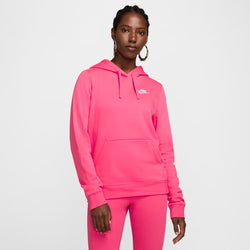 Sudadera con gorro sin cierre para mujer Nike Sportswear Club Fleece - Rosa