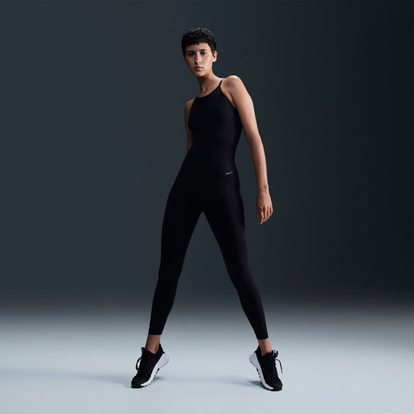 Mallas de 7/8 de tiro alto de sujeción suave para mujer Nike Zenvy - Negro