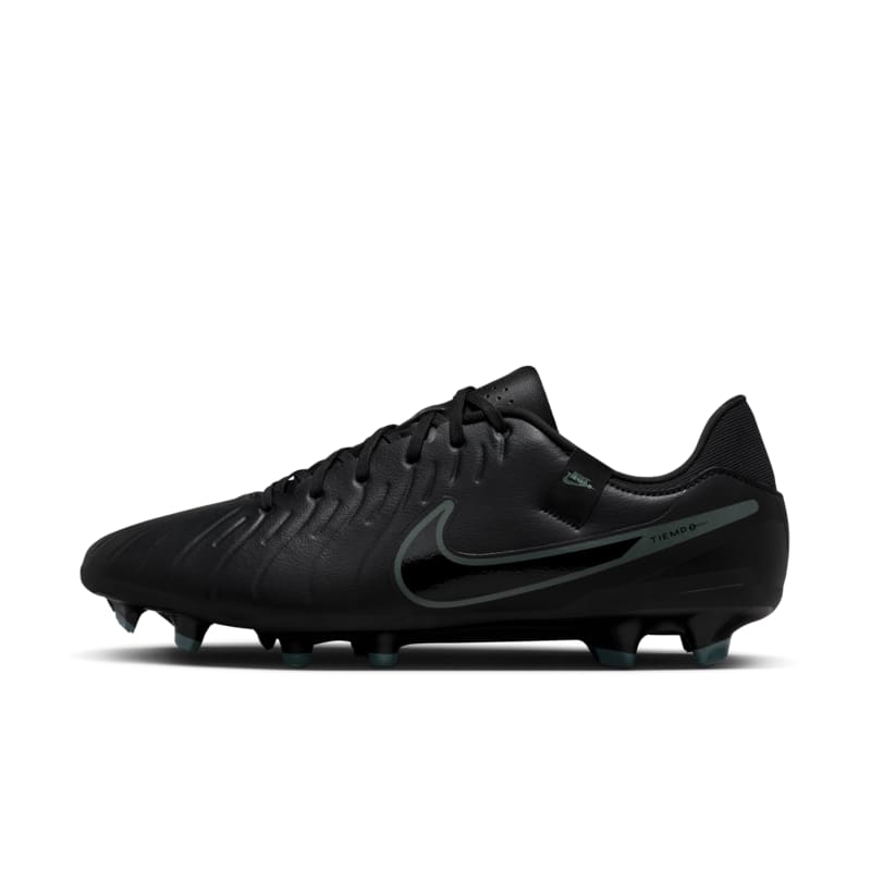 Tacos de fútbol de corte low para terrenos múltiples Nike Tiempo Legend 10 Academy - Negro