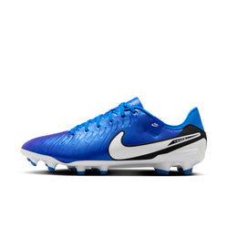 Tacos de fútbol de corte low para terrenos múltiples Nike Tiempo Legend 10 Academy - Azul