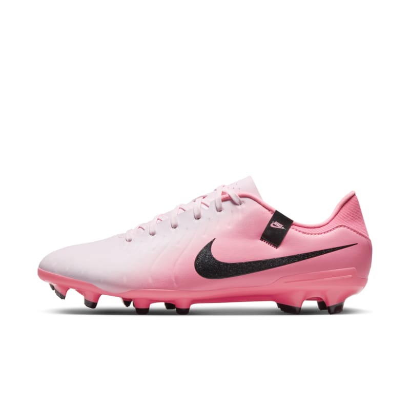 Tacos de fútbol MG de corte low Nike Tiempo Legend 10 Academy - Rosa