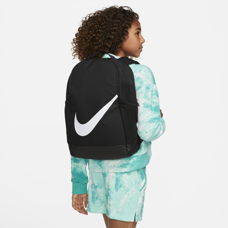 Mochila para niños Nike Brasilia (18L) Negro