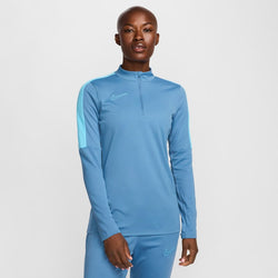 Sudadera de entrenamiento de fútbol para mujer Nike Dri-FIT Academy - Azul