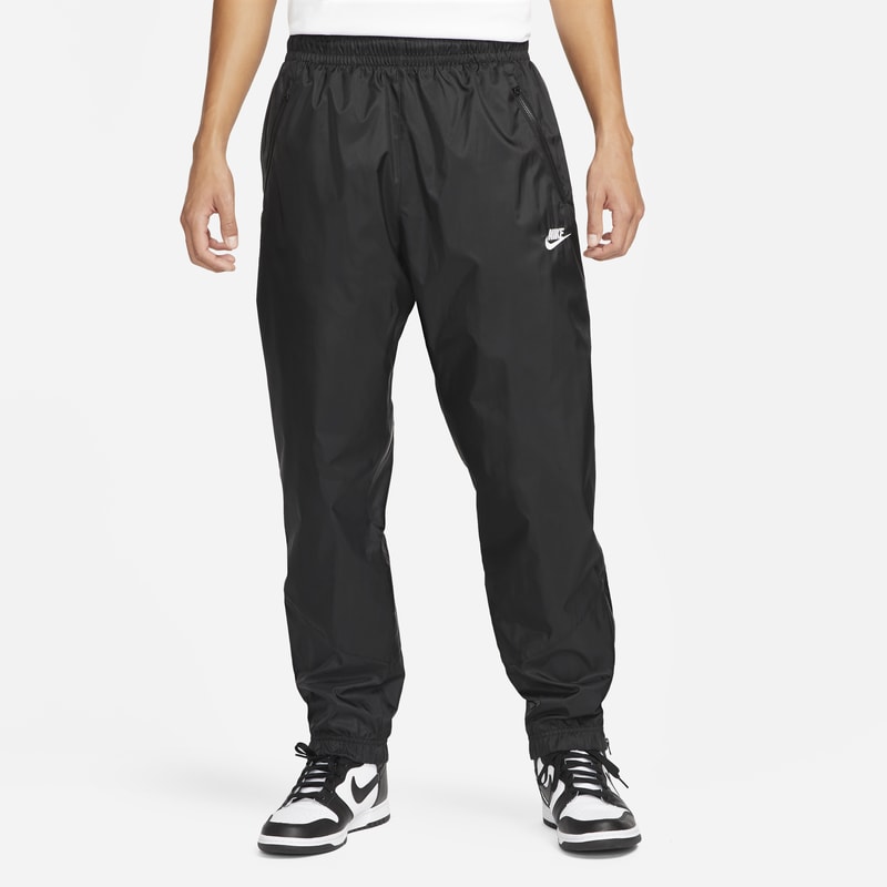 Pants forrados de tejido Woven para hombre Nike Windrunner - Negro