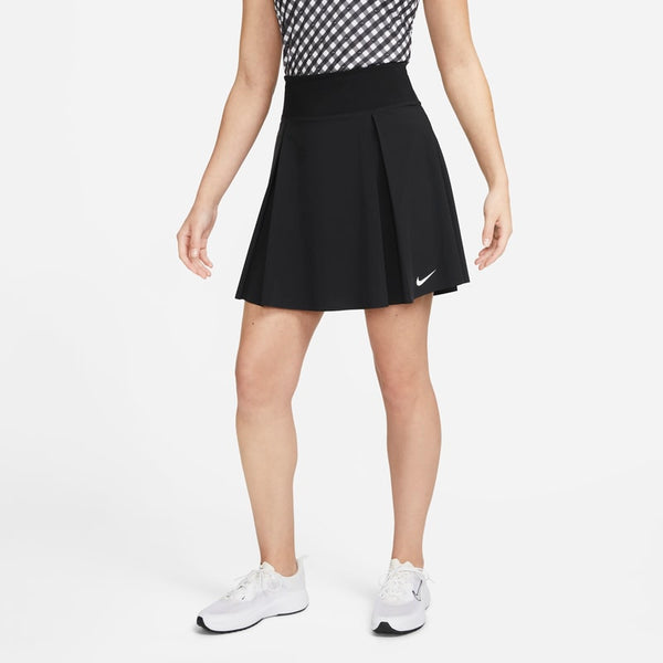 Falda de golf larga para mujer Nike Dri-FIT Advantage - Negro