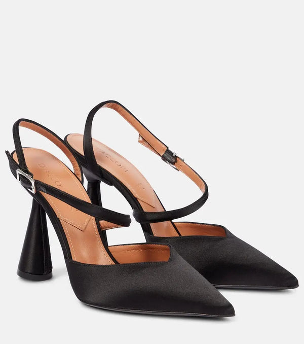 D'Accori Arya satin pumps | LYBSTORE