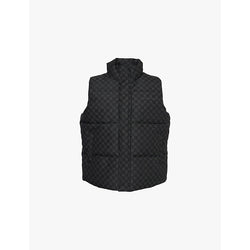 Mens Daily Paper Pondo padded woven gilet