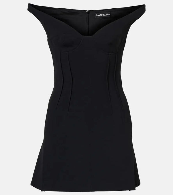 David Koma Off-shoulder minidress