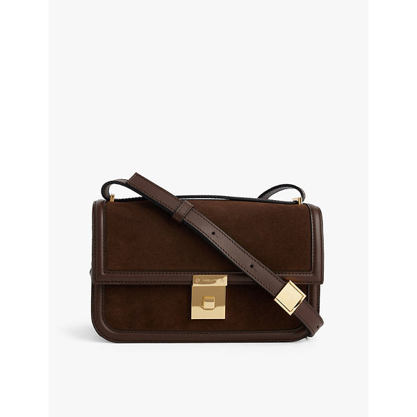  Demellier Paris leather shoulder bag