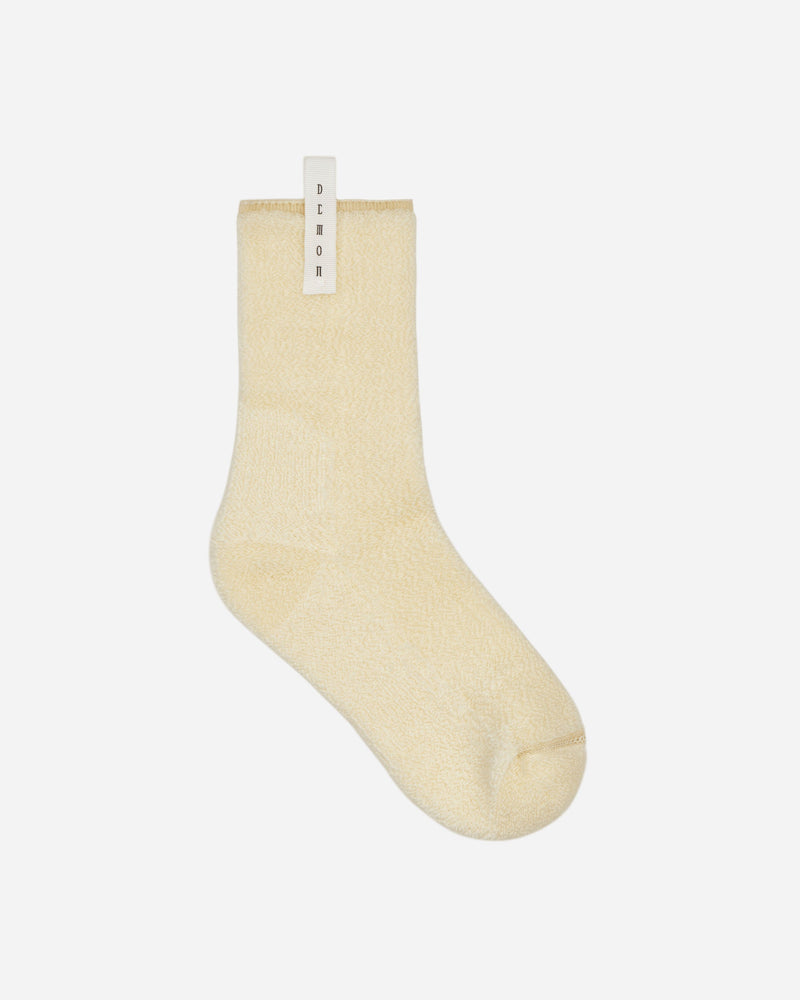 Demon Logo Socks Beige