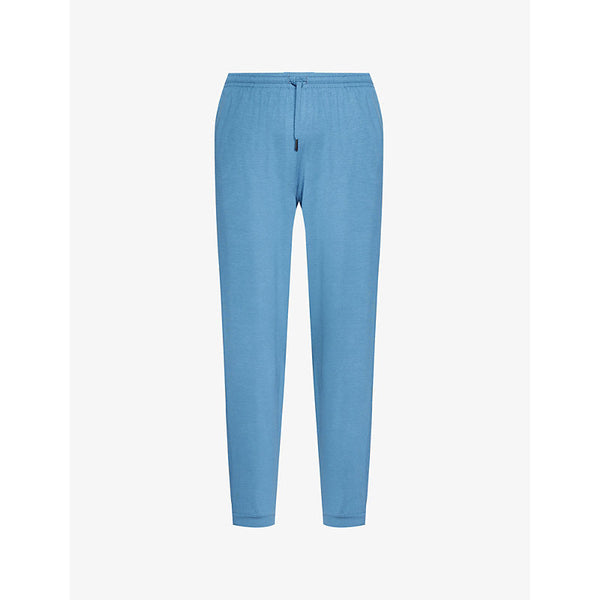 Derek Rose Basel tapered-leg relaxed-fit stretch-jersey pyjama trousers