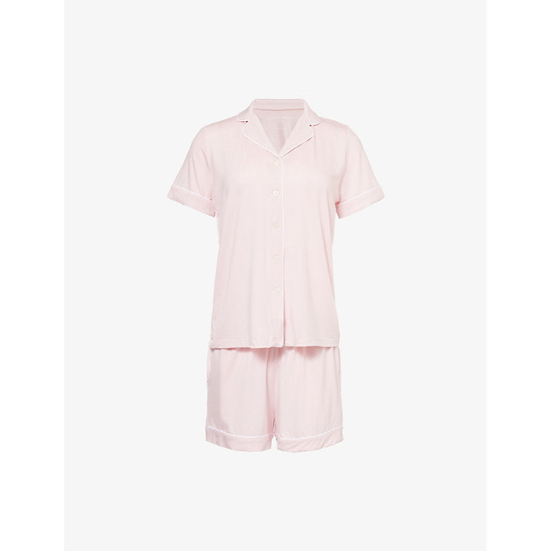 Derek Rose Lara relaxed-fit stretch-jersey pyjama set