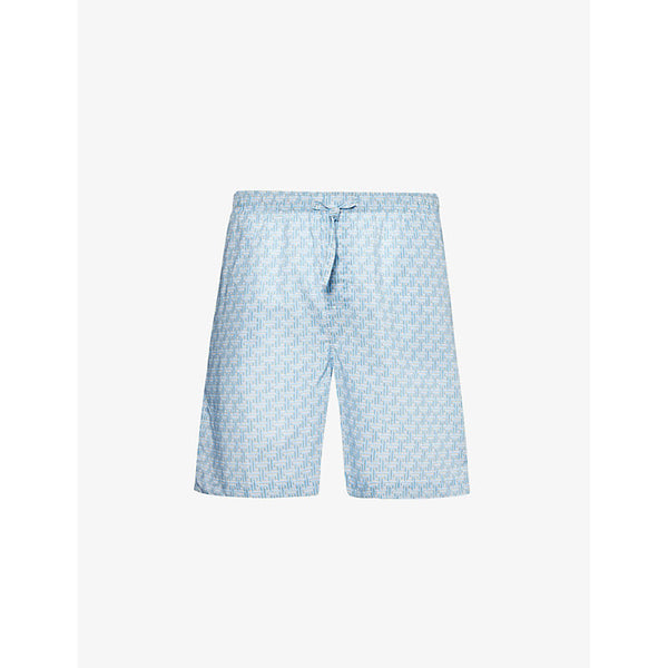 Mens Derek Rose Ledbury cotton shorts