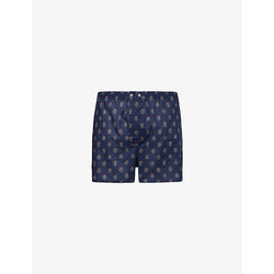 Mens Derek Rose Ledbury mid-rise cotton boxer shorts