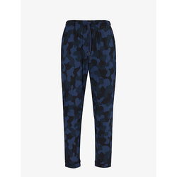 Mens Derek Rose London camouflage-print stretch-woven pyjama bottoms